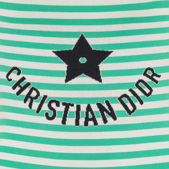 o1w1db10925 444E21 Dioriviera Bodysuit in Aquamarina