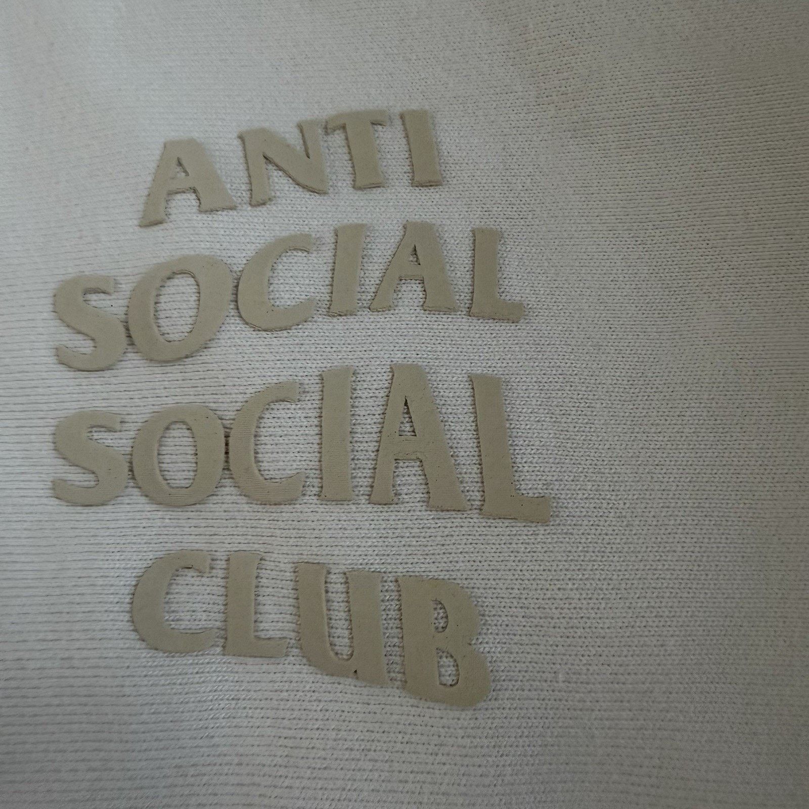 Anti Social Social Club Anti Social Social Club Hoodie Beige L Size US L / EU 52-54 / 3 - 2 Thumbnail