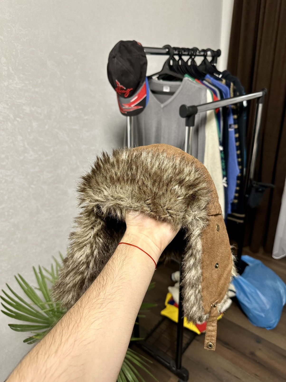 Hysteric Glamour Y2K Ushanka Vintage Fur Traper Fuzy Hat Size ONE SIZE - 10 Thumbnail