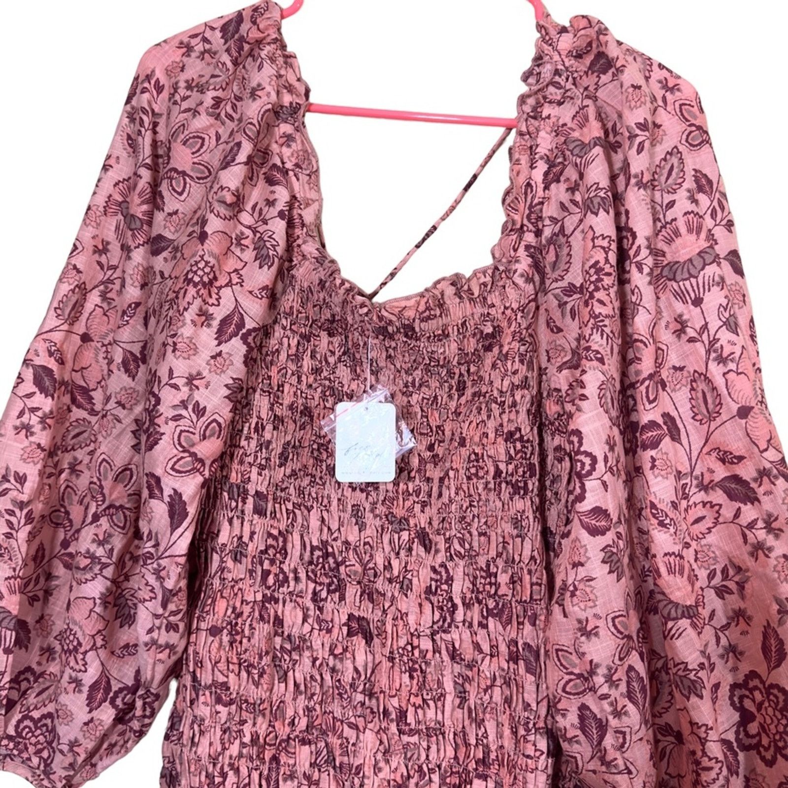 Free People Free People Smock It To Me Mini Dress Size S / US 4 / IT 40 - 7 Thumbnail