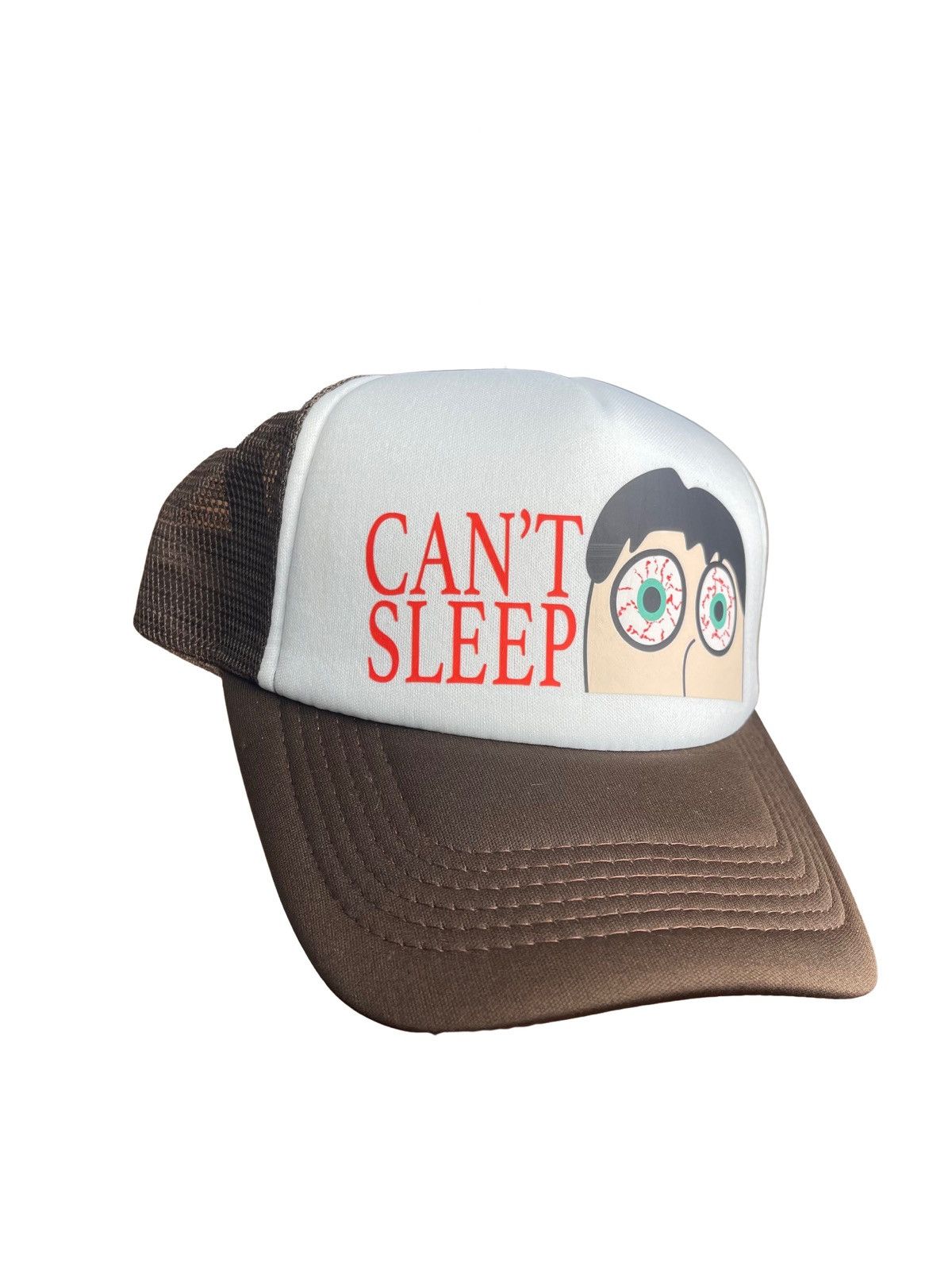 Vintage Can’t Sleep Trucker hat Size ONE SIZE - 2 Thumbnail