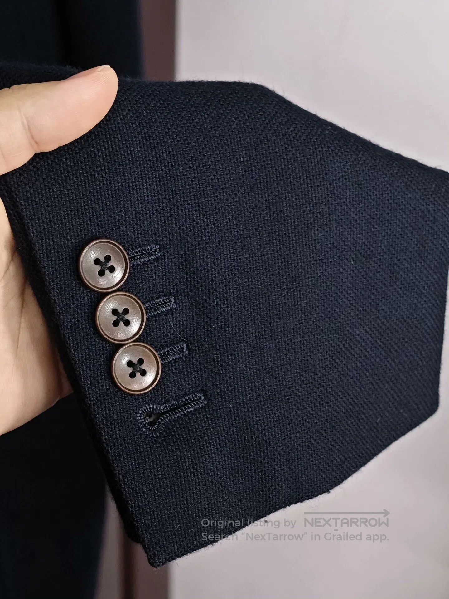 Japanese Brand Italian e. Thomas Wool Cashmere Blazer. Size US M / EU 48-50 / 2 - 4 Thumbnail