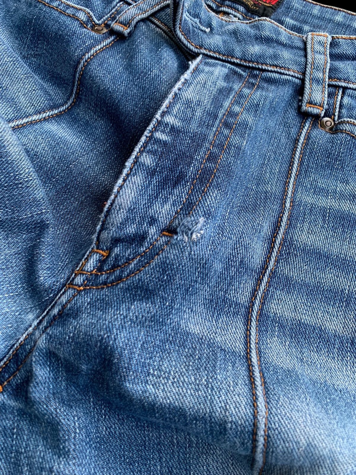 Japanese Brand Sweet Camel Jeans Flare Cut Size 28" / US 6 / IT 42 - 22 Thumbnail