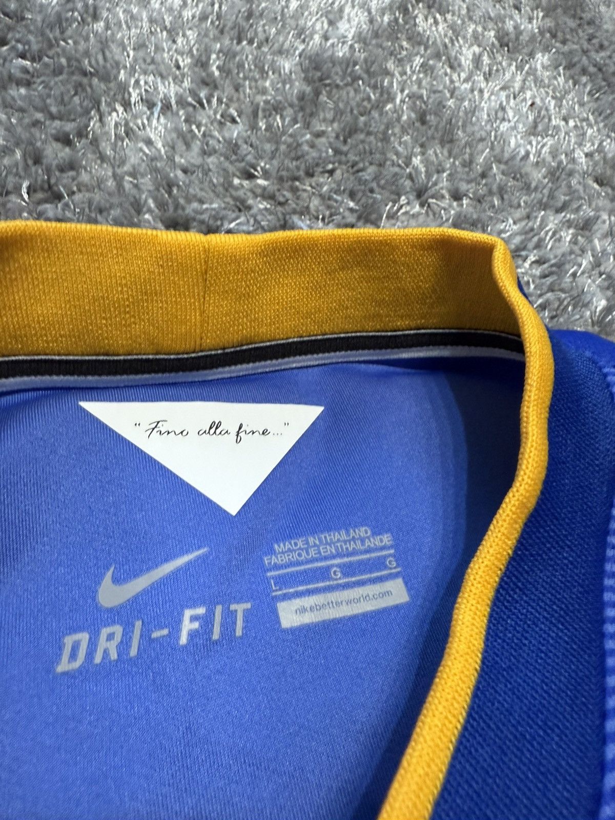 Nike NIKE JUVENTUS ITALY 2014/2015 AWAY JERSEY Size US L / EU 52-54 / 3 - 4 Thumbnail