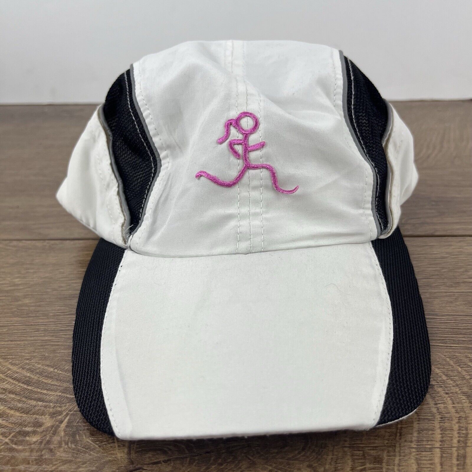 Other Run Hat Running Runners Hat White Cap Hat Adjustable Hat Whi Size ONE SIZE - 4 Thumbnail