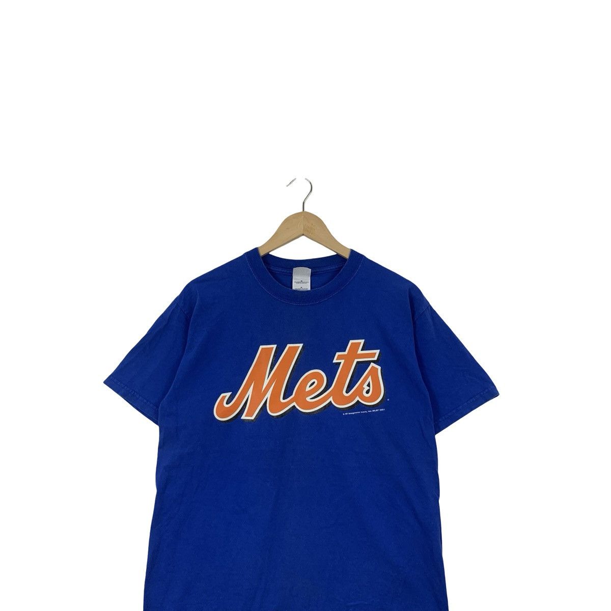 Vintage Vintage NEW YORK METS Piazza 31 Backhit Distress Tee Shirt Size US M / EU 48-50 / 2 - 2 Thumbnail