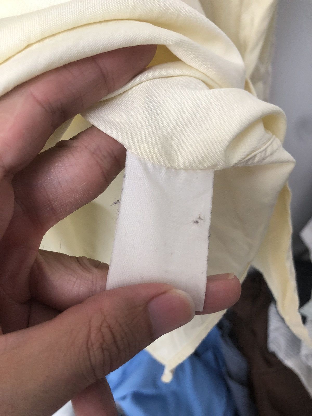 Y's for Men × Yohji Yamamoto Cream shirt Size US L / EU 52-54 / 3 - 4 Thumbnail