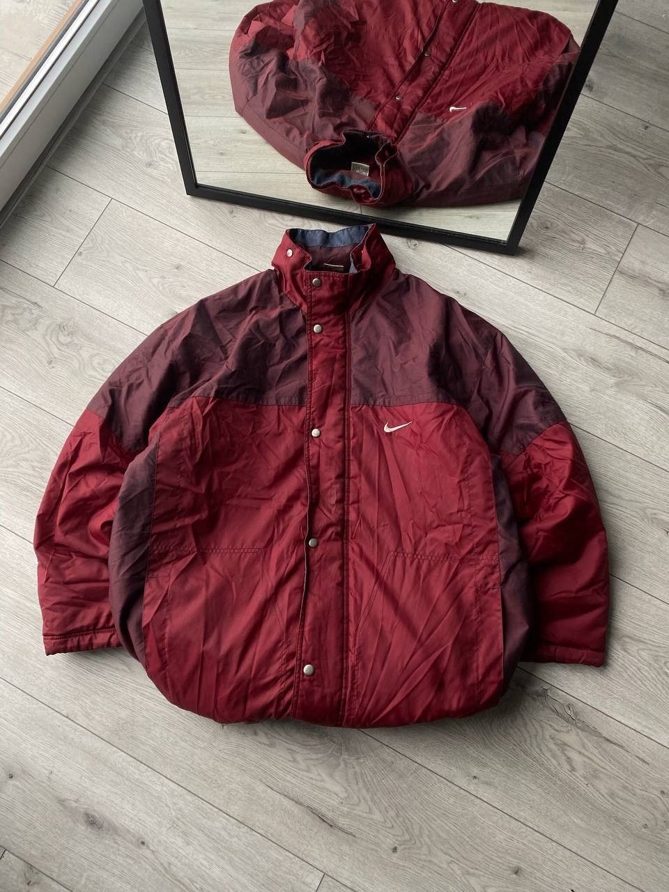 Nike Vintage 90's Nike Down Winter Shoosh Puffer Jacket M Size US M / EU 48-50 / 2 - 3 Thumbnail