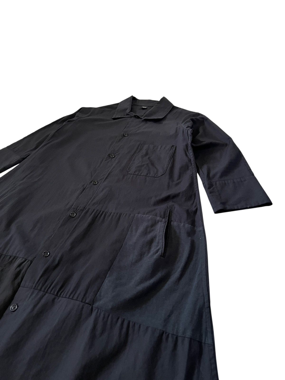 Y's × Yohji Yamamoto Y’s Reworked Button Long Shirt Dress Size M / US 6-8 / IT 42-44 - 6 Thumbnail