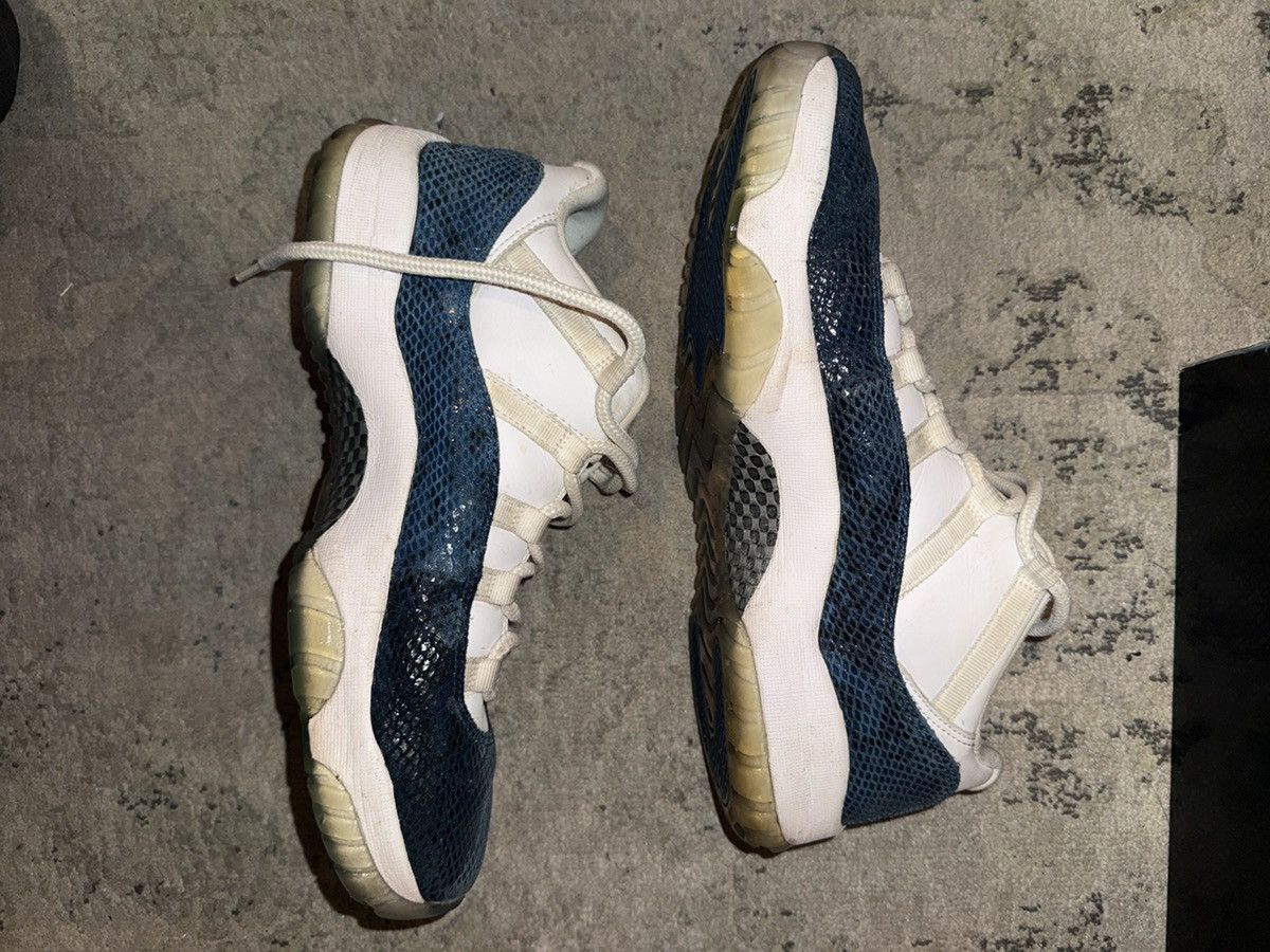 Jordan Brand Jordan 11 Retro Low Snake Navy (2019) Size US 10 / EU 43 - 4 Thumbnail