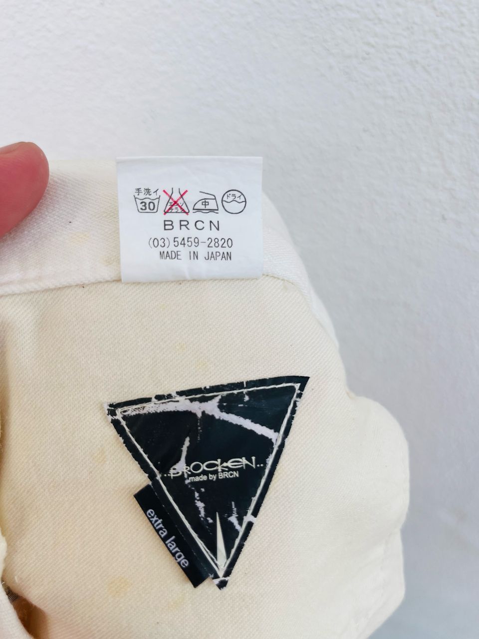 Japanese Brand × Vintage Vintage Broken Homme Japanese Designer Fashion Style Size US 34 / EU 50 - 11 Thumbnail