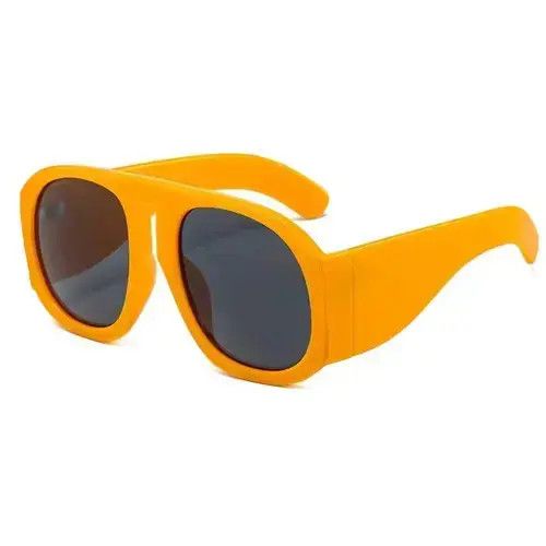 Other Oversized Square Goggle Steampunk Big Frame Sunglasses Size ONE SIZE - 3 Thumbnail