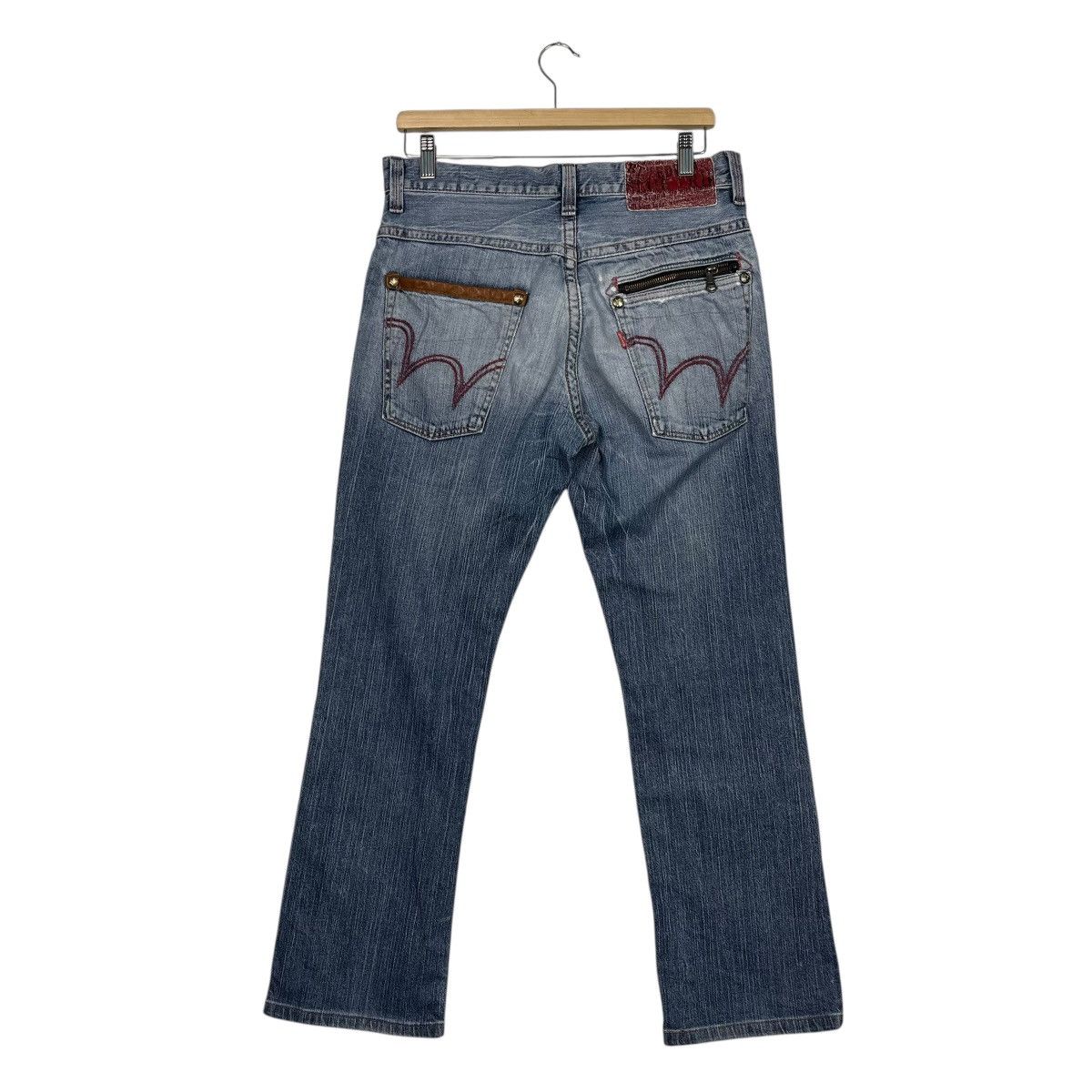 Other Vintage Edwin Blue Trip Denim Jeans Size US 30 / EU 46 - 7 Thumbnail