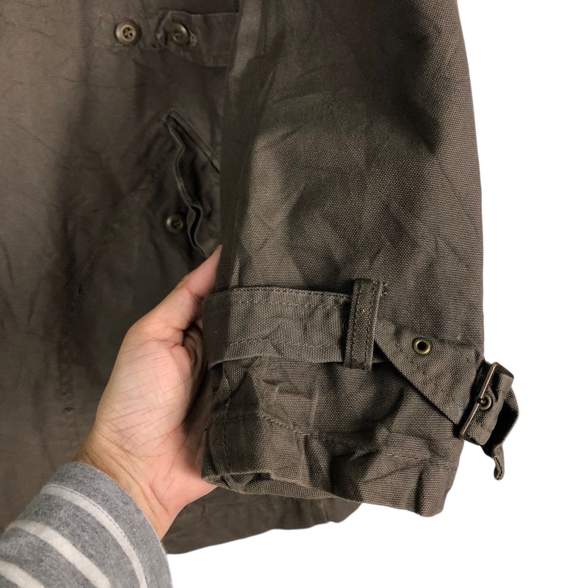 PPFM 🔥Military Parka Jacket Design PPFM Japan Bondage Biker Size US M / EU 48-50 / 2 - 15 Thumbnail