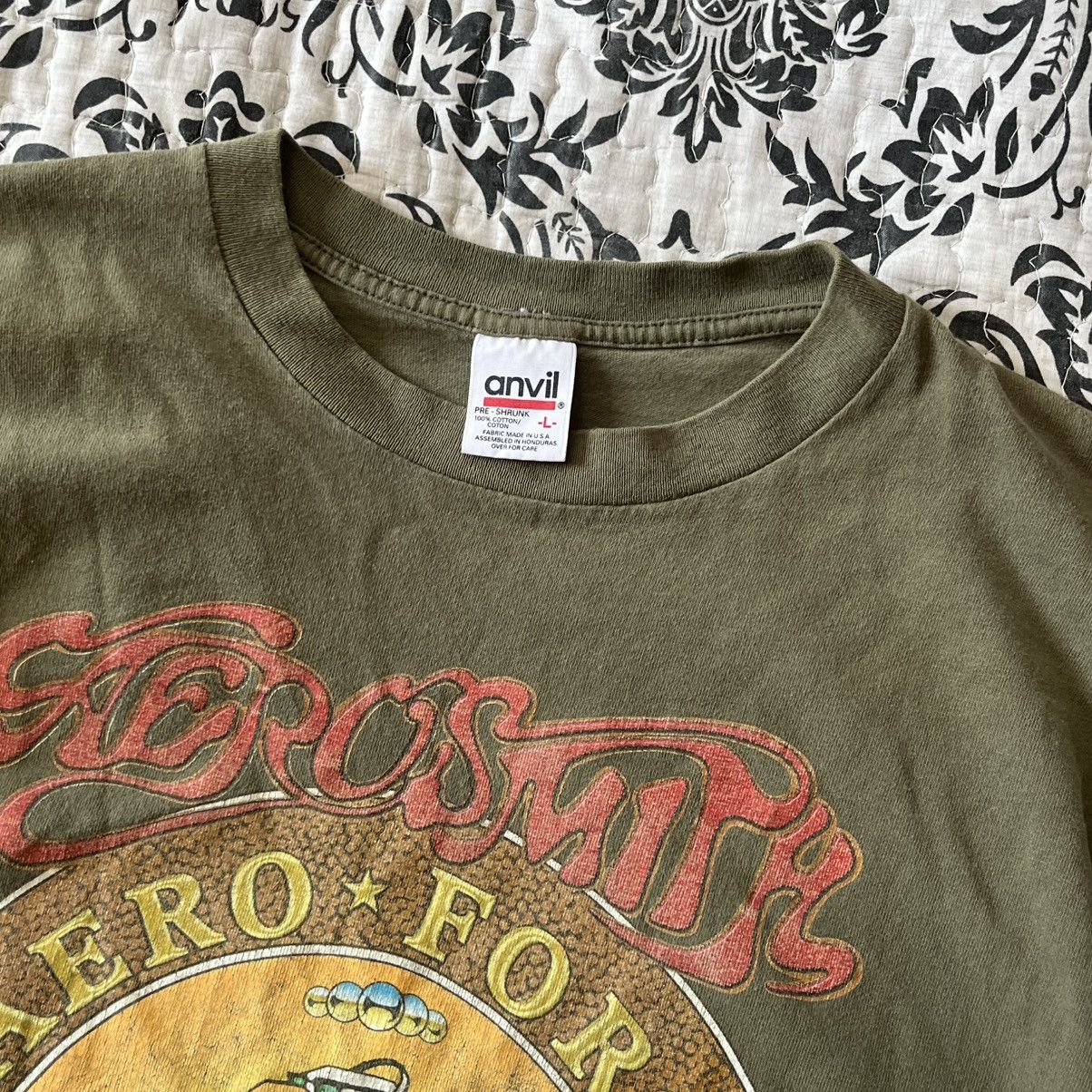 Band Tees × Vintage Vintage Aerosmith Tour 1999 Tee Size US L / EU 52-54 / 3 - 3 Thumbnail