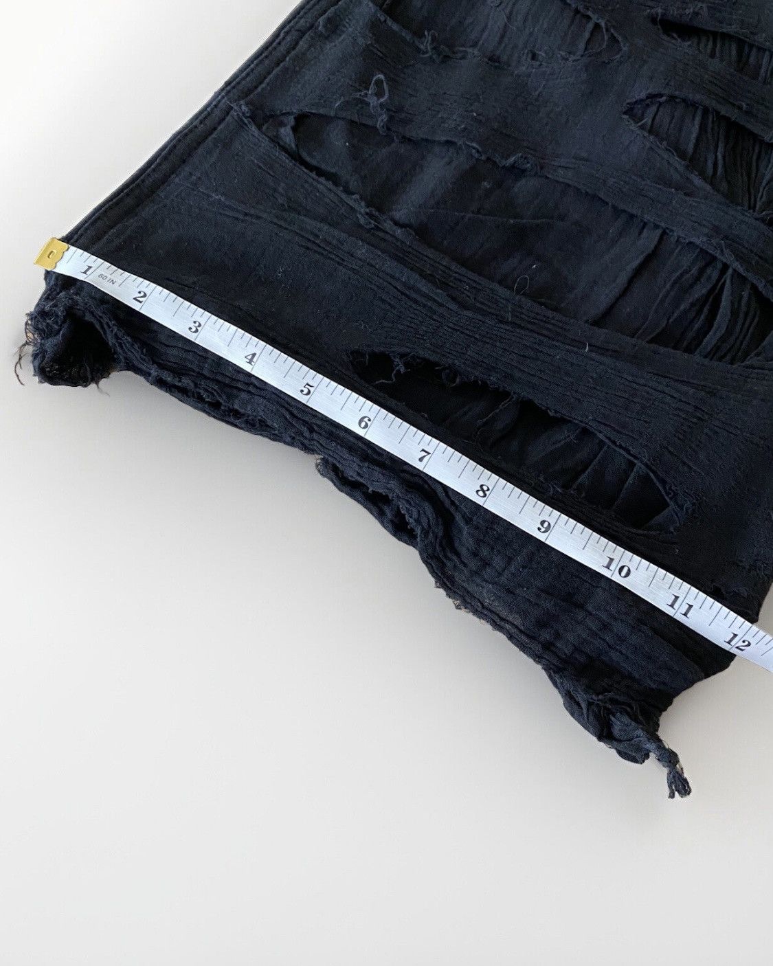 Paradoxe Paris Paradoxe Paris x Nubian Tokyo Ex Repair Baggy Denim 32 USED Size US 32 / EU 48 - 18 Thumbnail