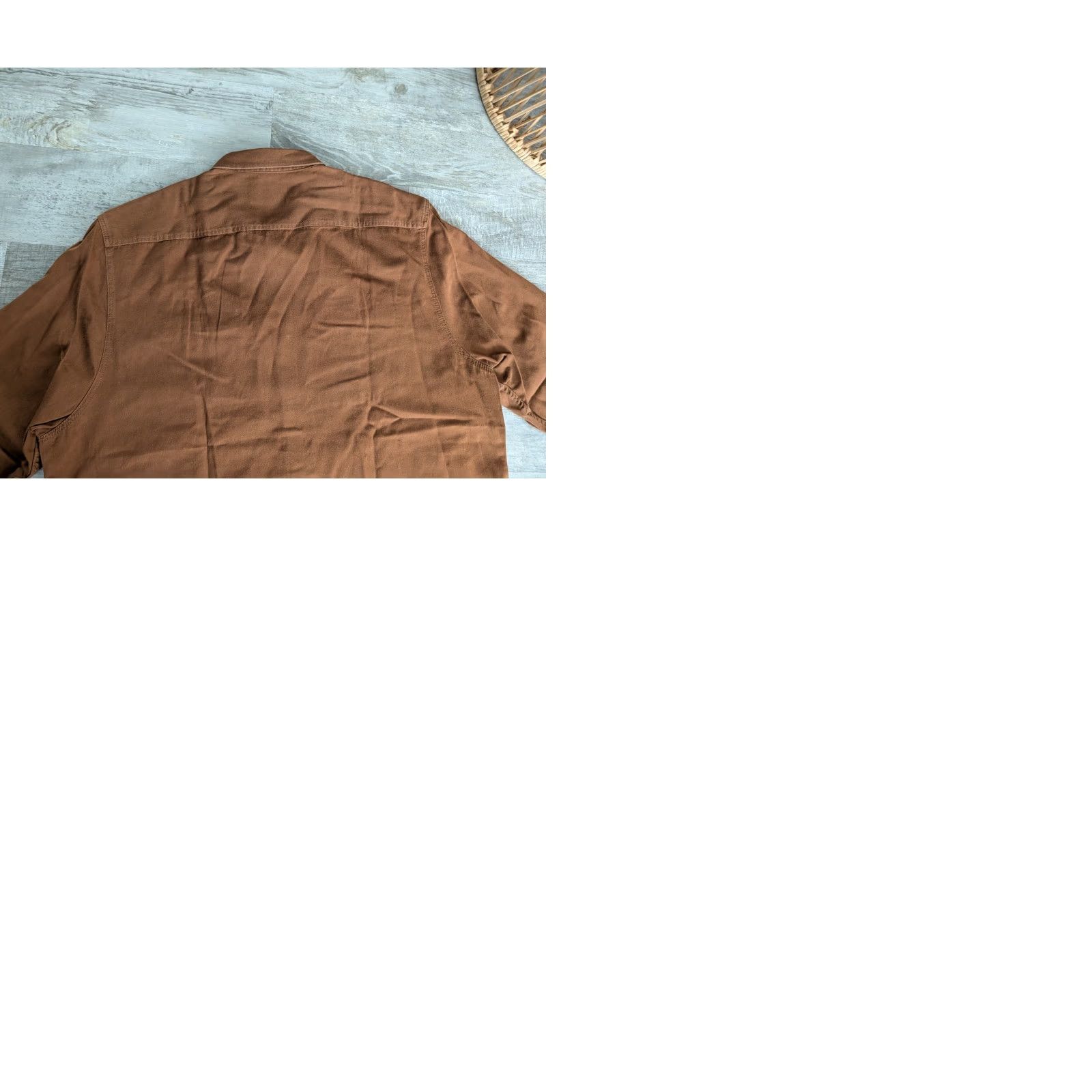 Vintage VINTAGE Bushman Shirt Mens XL Brown A.L. Weekend Cotton Military Button Up Lapels Size US XL / EU 56 / 4 - 10 Thumbnail