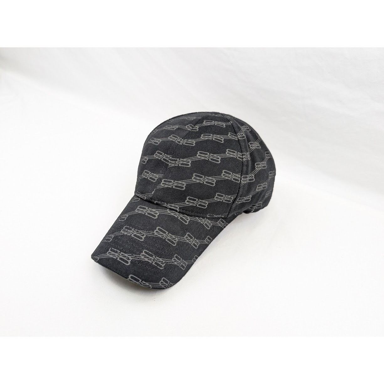 Balenciaga o1rshd1 Size: L / BB Monogram Hat/Cap in Black Size ONE SIZE - 4 Thumbnail
