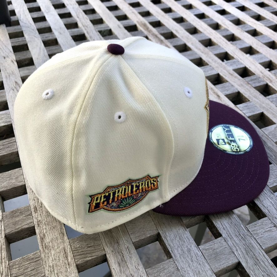 New Era Edmonton Oilers Petroleros Mexican Day MyFitteds Hat 7 5/8 Size ONE SIZE - 3 Thumbnail