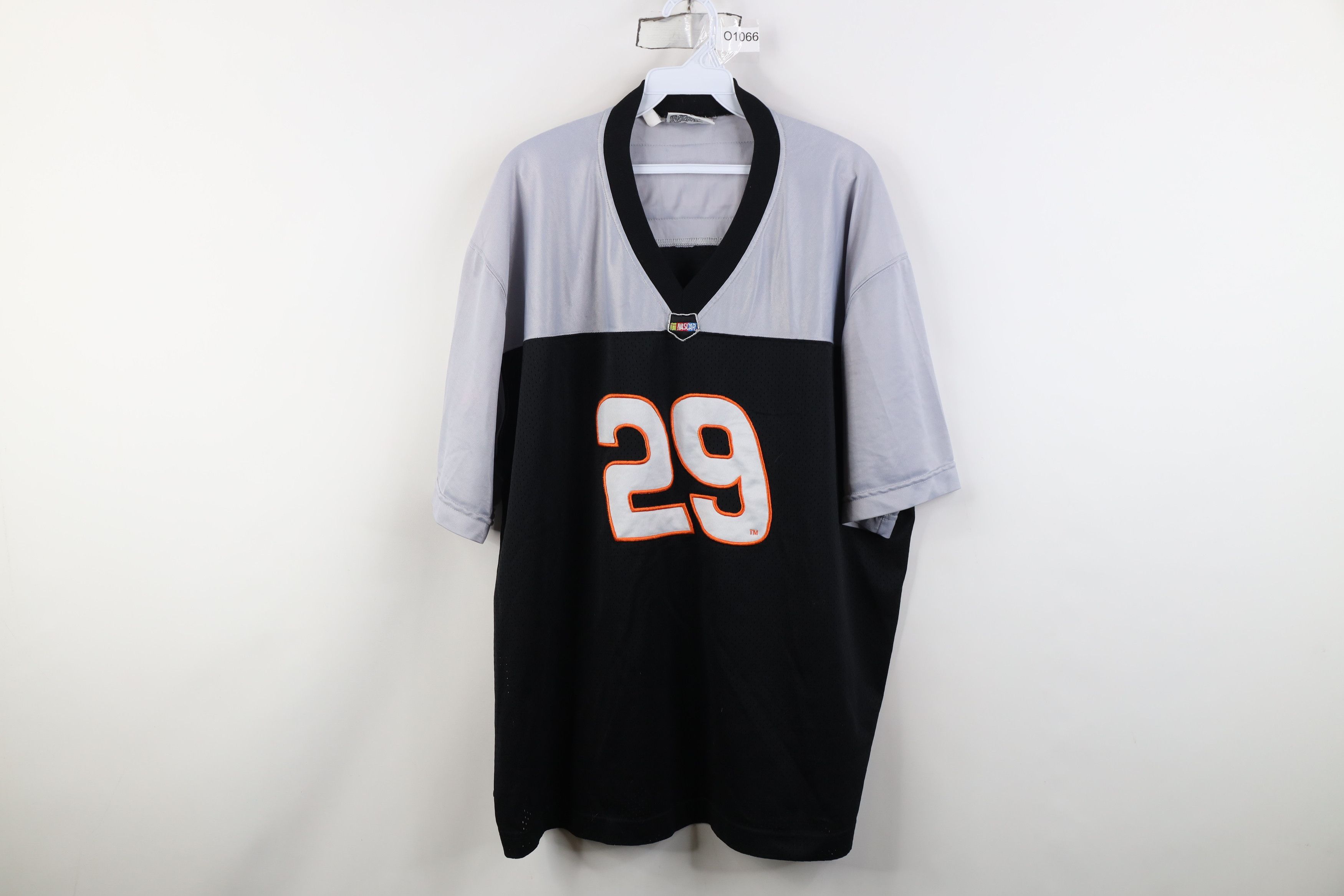 Vintage Vintage 90s Y2K NACAR Harvick Racing Football Jersey T-Shirt Size US L / EU 52-54 / 3 - 1 Thumbnail