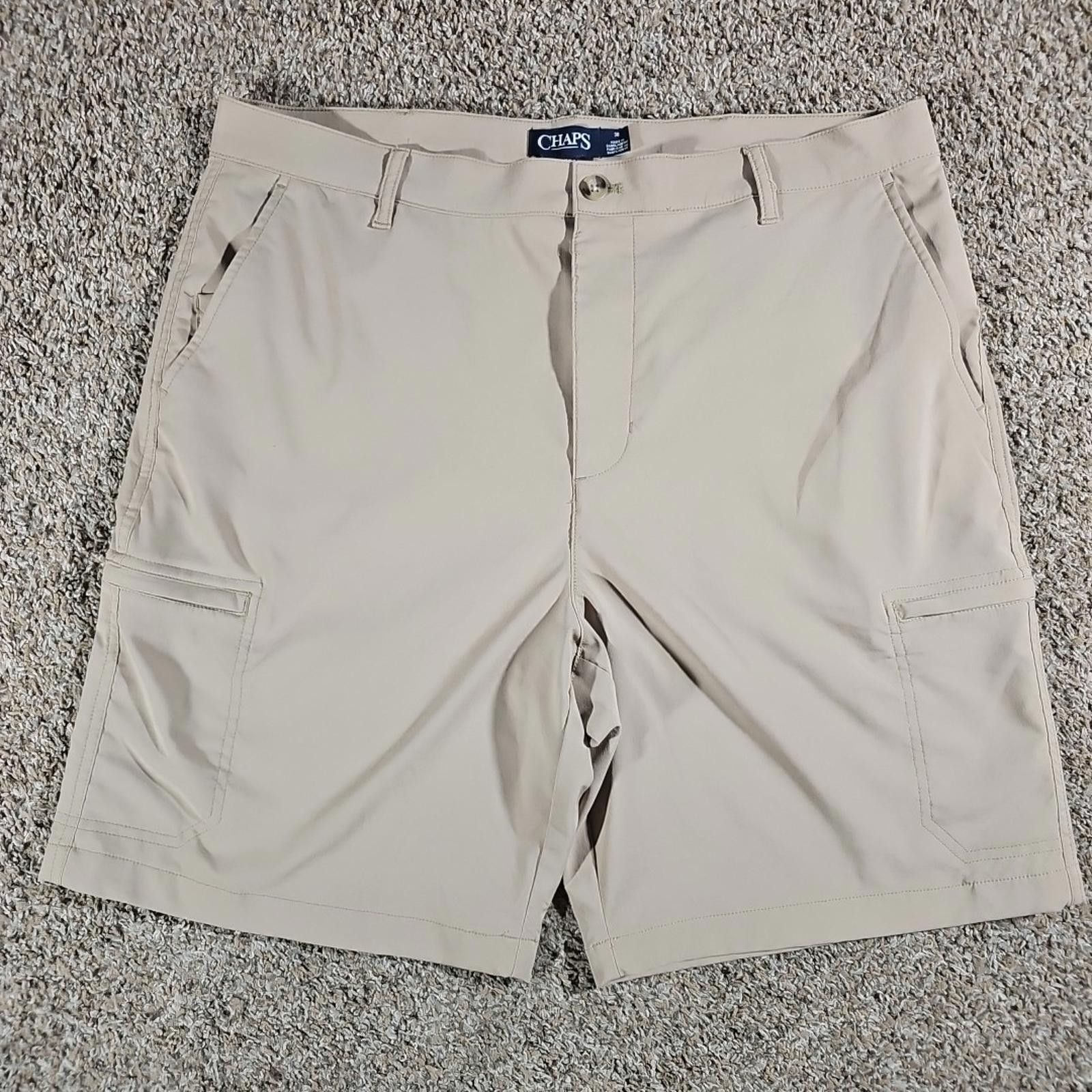 Chaps Chaps Sz 38 Stretch Khaki Golf Shorts Size US 38 / EU 54 - 1 Thumbnail