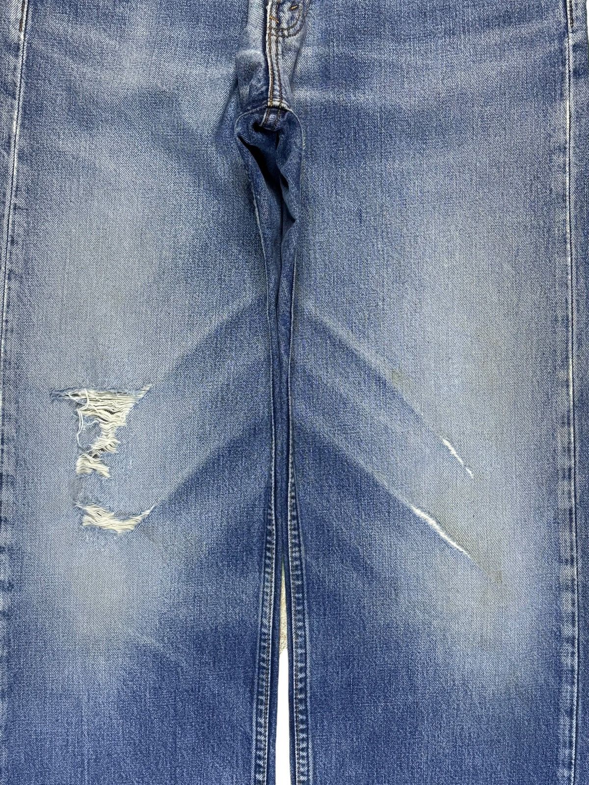 Levi's Vintage 90s Levis 504 Faded Wash Bartacks Baggy Jeans Size US 31 - 5 Thumbnail