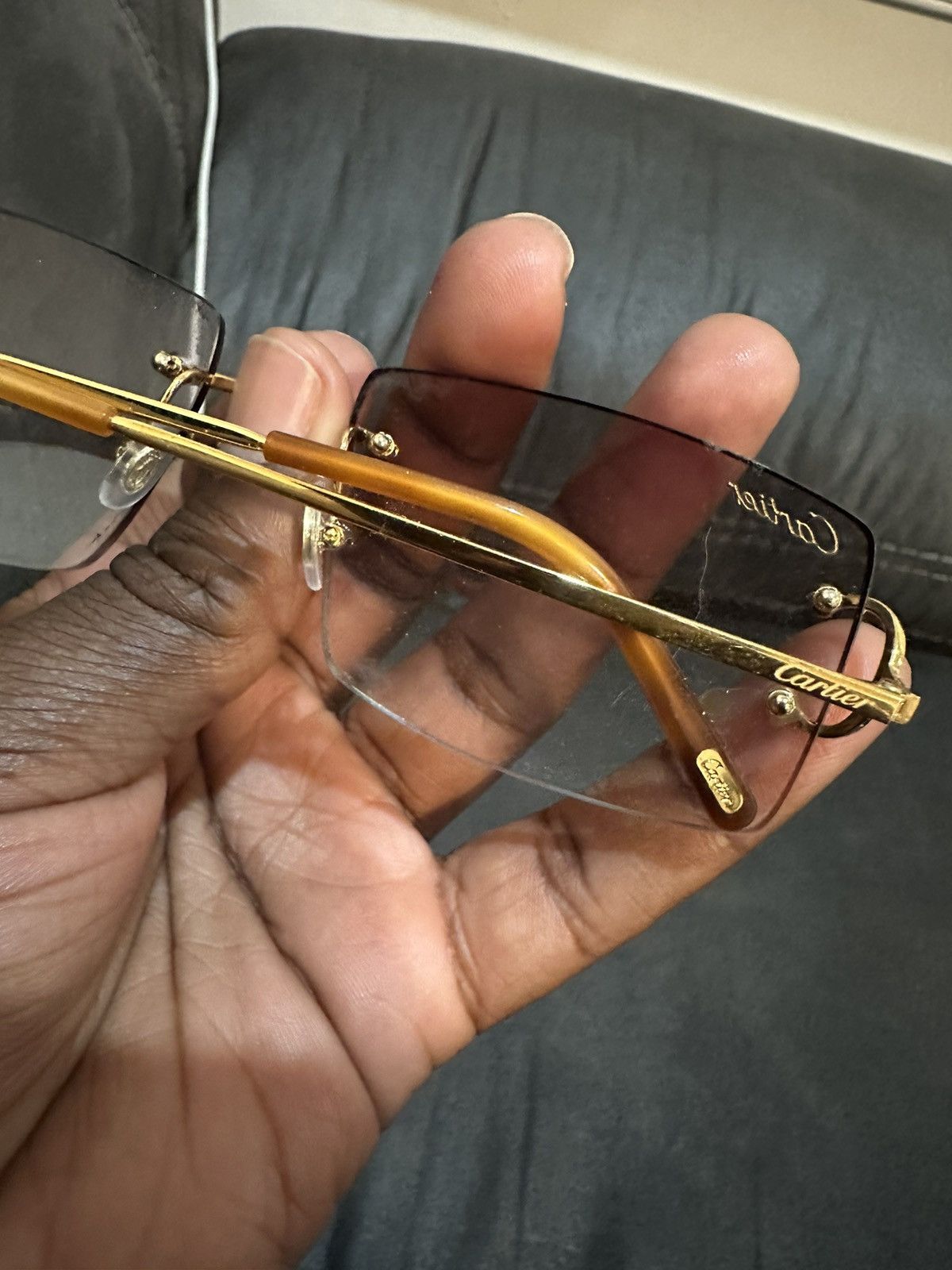 Cartier Cartier glasses Size ONE SIZE - 4 Thumbnail