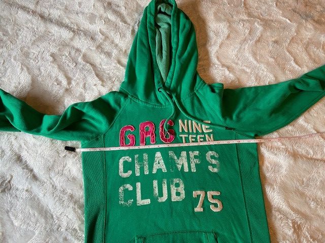 Garage Garage Green Hoodie Size Ladies Junior XS Size XS / US 0-2 / IT 36-38 - 7 Thumbnail