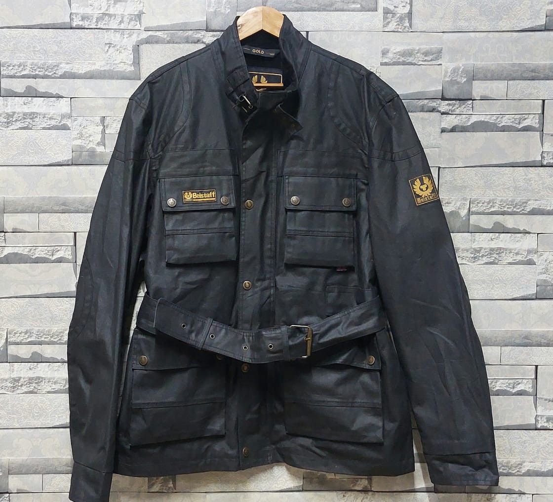 Belstaff Belstaff GANGSTER waxed Jacket Size US XXL / EU 58 / 5 - 4 Thumbnail