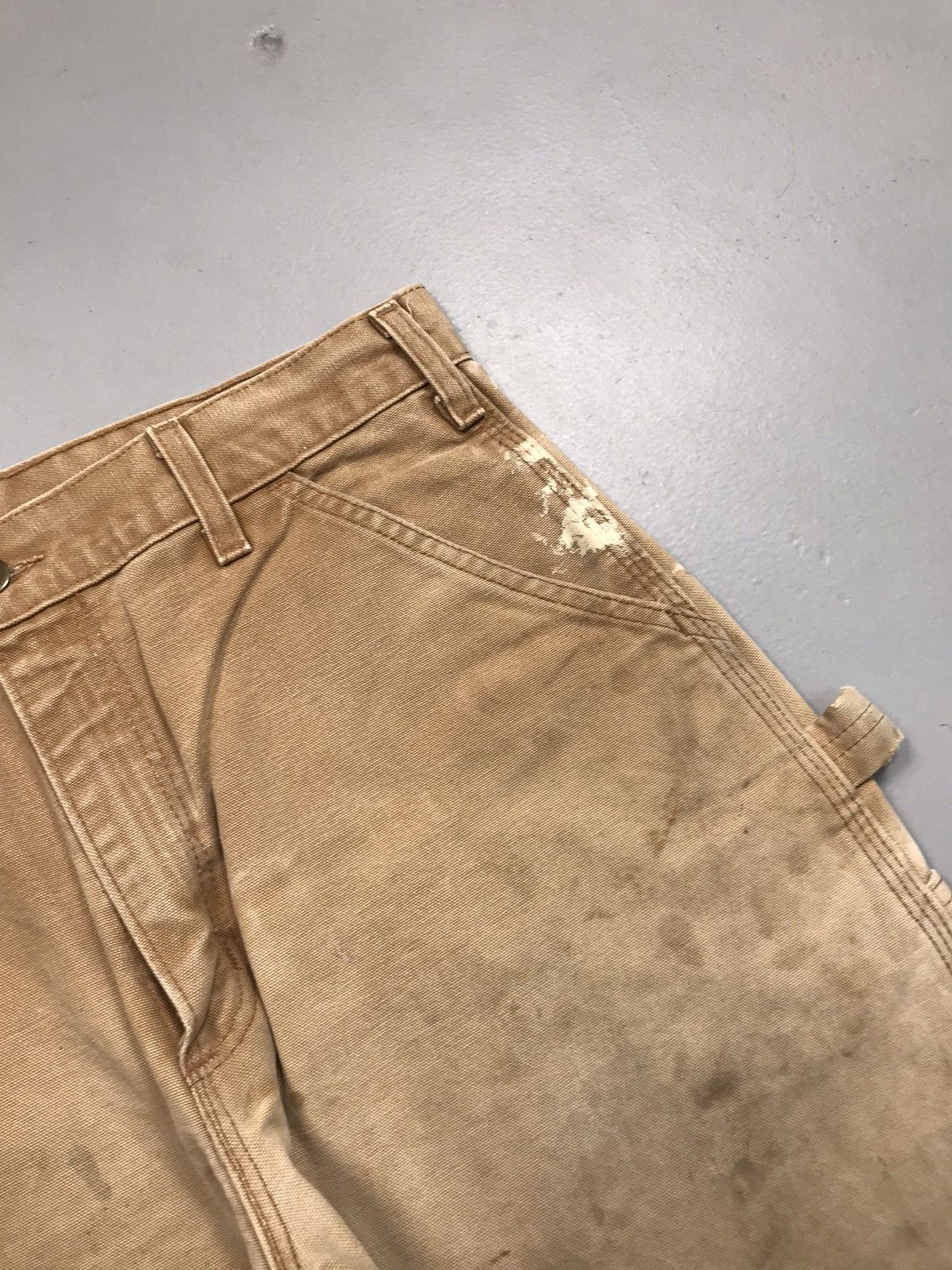 Carhartt Vintage Carhartt B11 BRN carpenter workwear denim Size US 32 / EU 48 - 7 Thumbnail