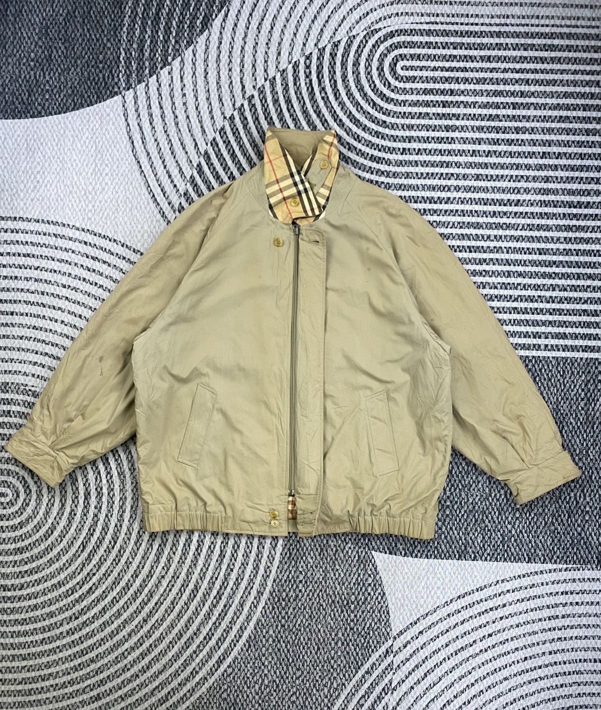 Burberry Vintage Burberry Nova Check Jacket Size US XL / EU 56 / 4 - 7 Thumbnail