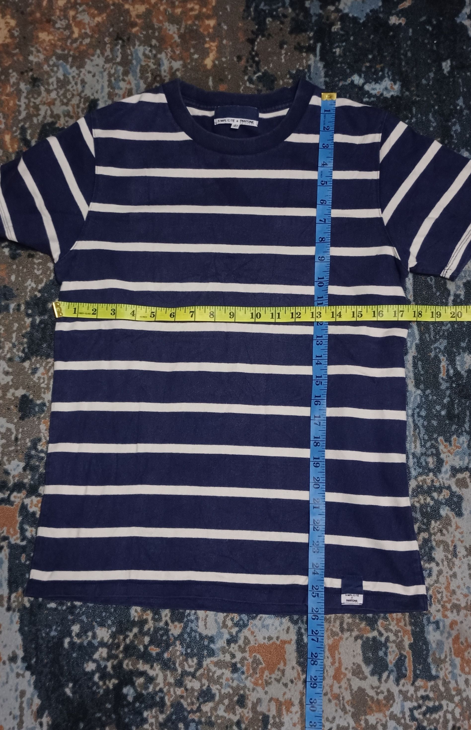 Japanese Brand Simplicite + Pantone Universe Short Sleeve Tshirt Size US S / EU 44-46 / 1 - 8 Thumbnail