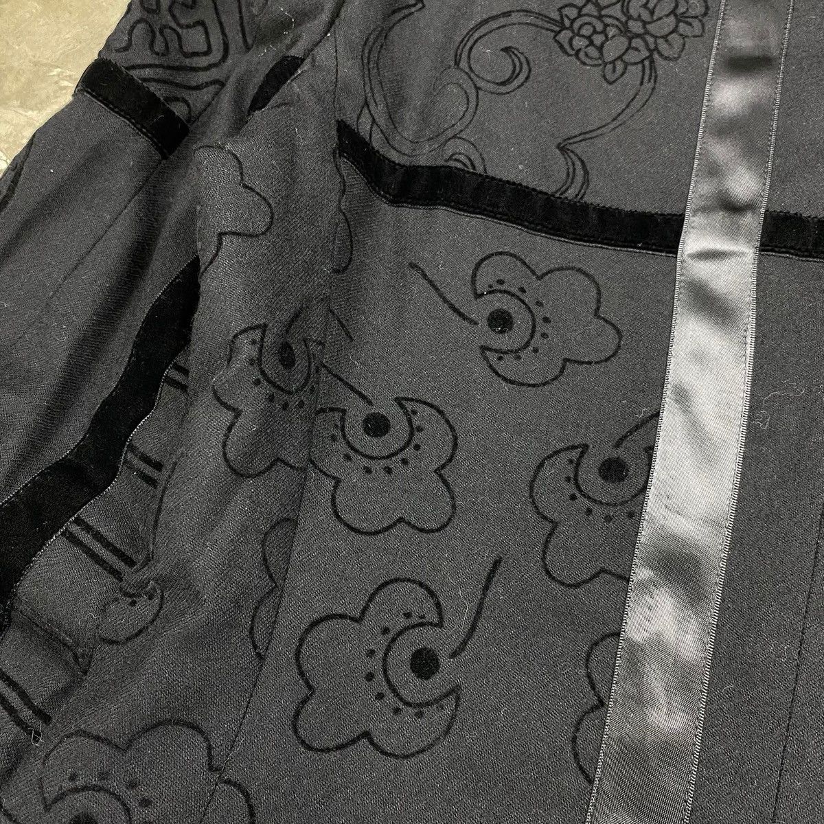 Dolce & Gabbana Archive FW1997 Velvet Devoré Patchwork Blazer Size 38S - 12 Thumbnail