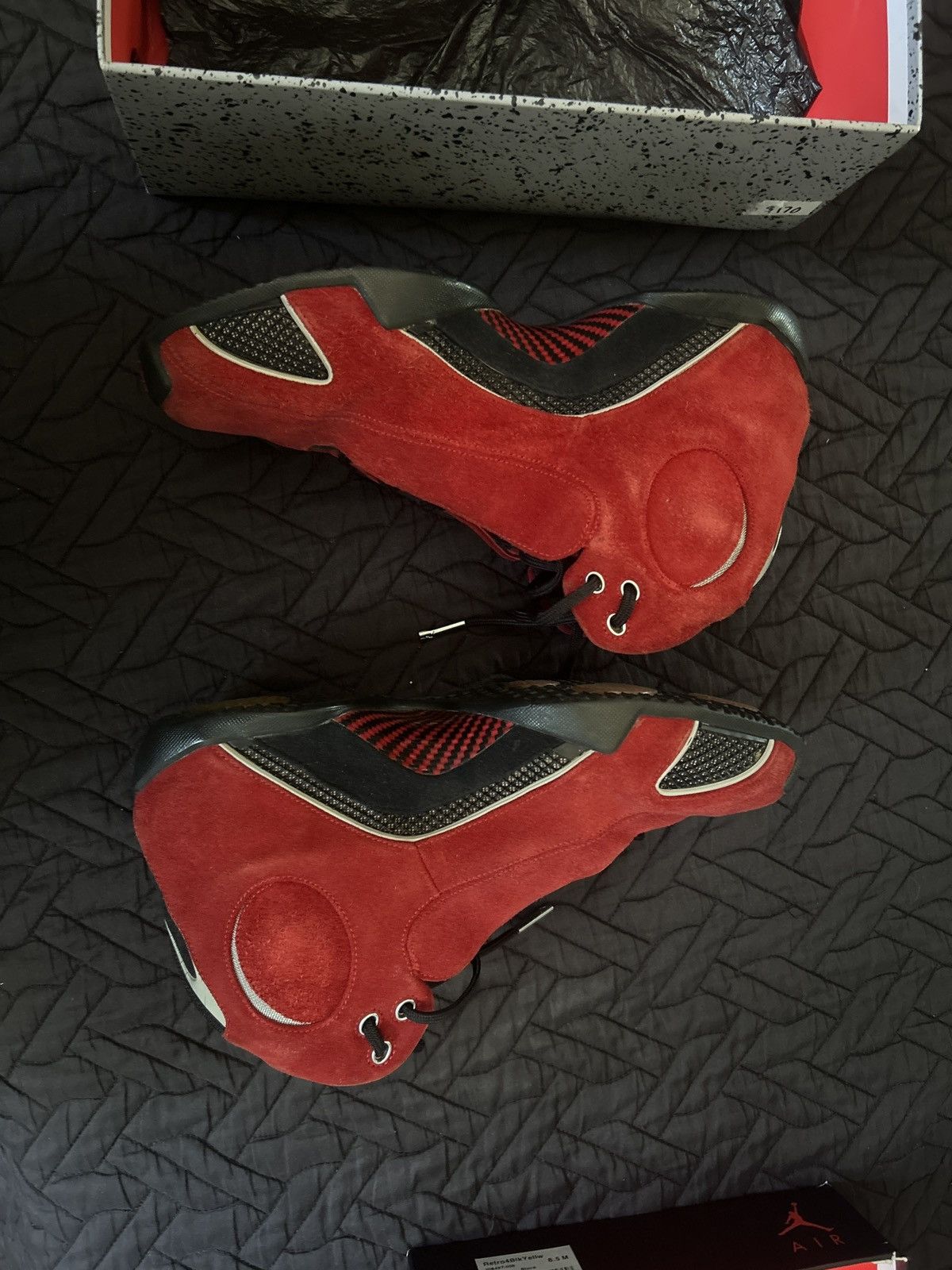 Jordan Brand Jordan 21 red suede Size US 11 / EU 44 - 2 Thumbnail
