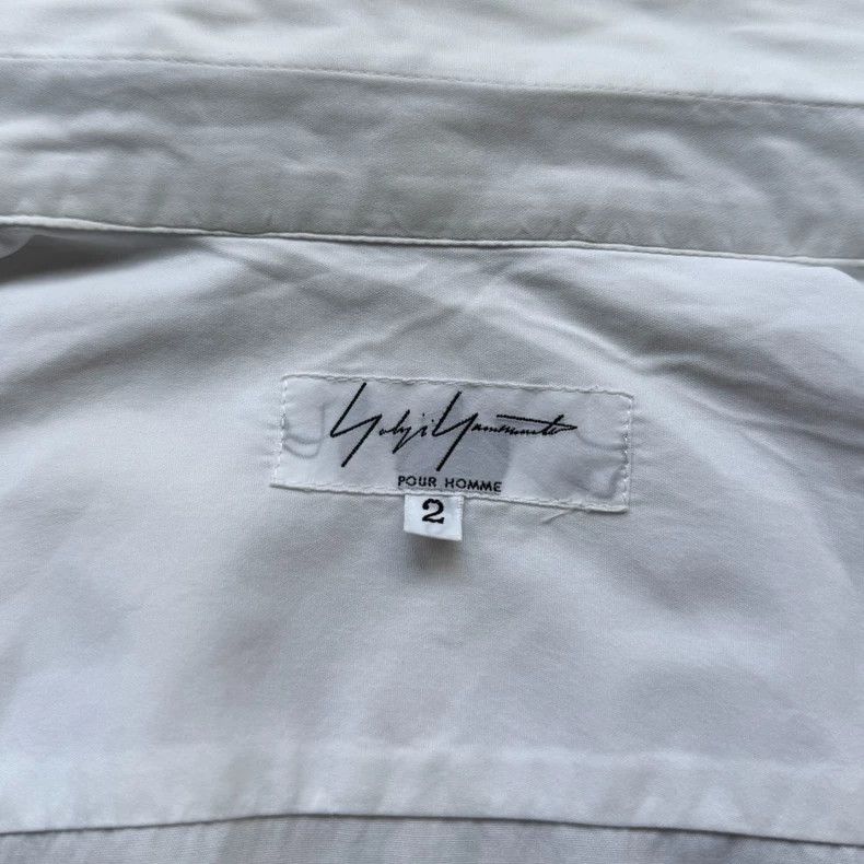 Yohji Yamamoto Yohji Yamamoto 2011 AW Yohji Yamamoto Show Multi-Collar Shi Size US M / EU 48-50 / 2 - 5 Thumbnail