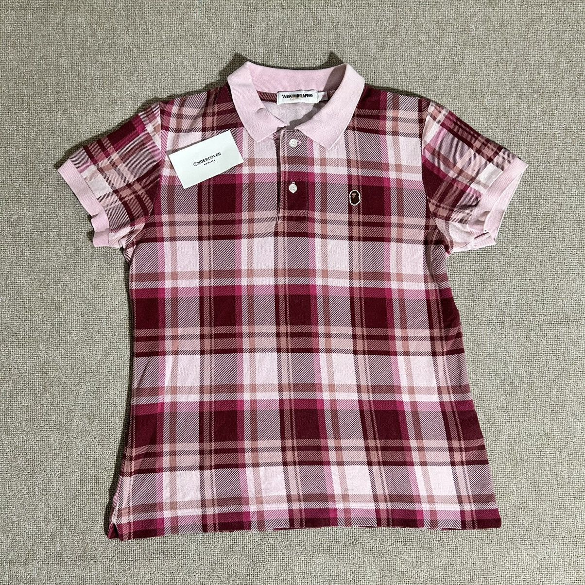 Bape Bape Plaid Kanazawa Store Polo Size S / US 4 / IT 40 - 1 Thumbnail