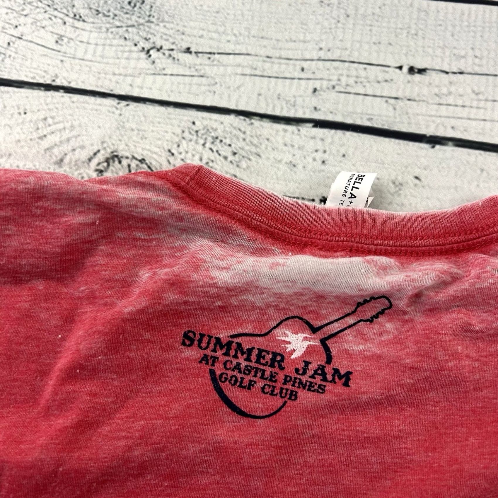 Vintage Dustin Lynch Castle Pines Golf Summer Jam Short Sleeve Burnout T Shirt Mens M Red Shirt 90s Shirts? Size US M / EU 48-50 / 2 - 7 Thumbnail