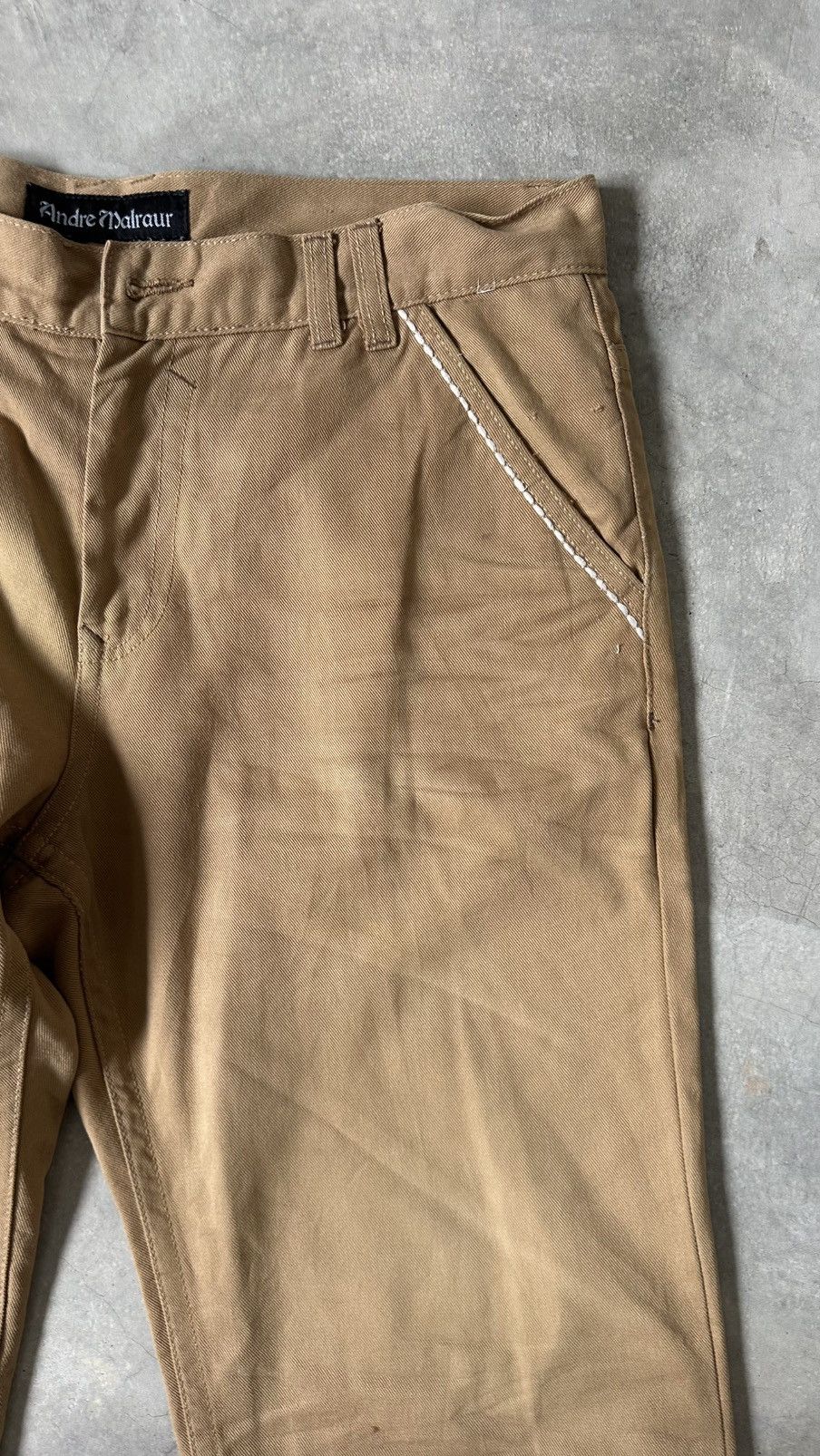 Japanese Brand ANDRE MALRAUR KHAKIS PANT Size US 40 / EU 56 - 7 Thumbnail