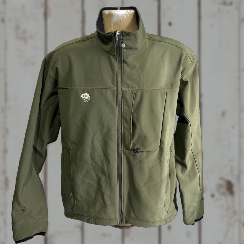 Mountain Hardwear Mountain Hardwear Jacket Mens Large Green OffWidth Hiking Outdoors Hiker Stretch Jacket Windbreaker Lightweight Pockets Regular Size US L / EU 52-54 / 3 - 1 Thumbnail