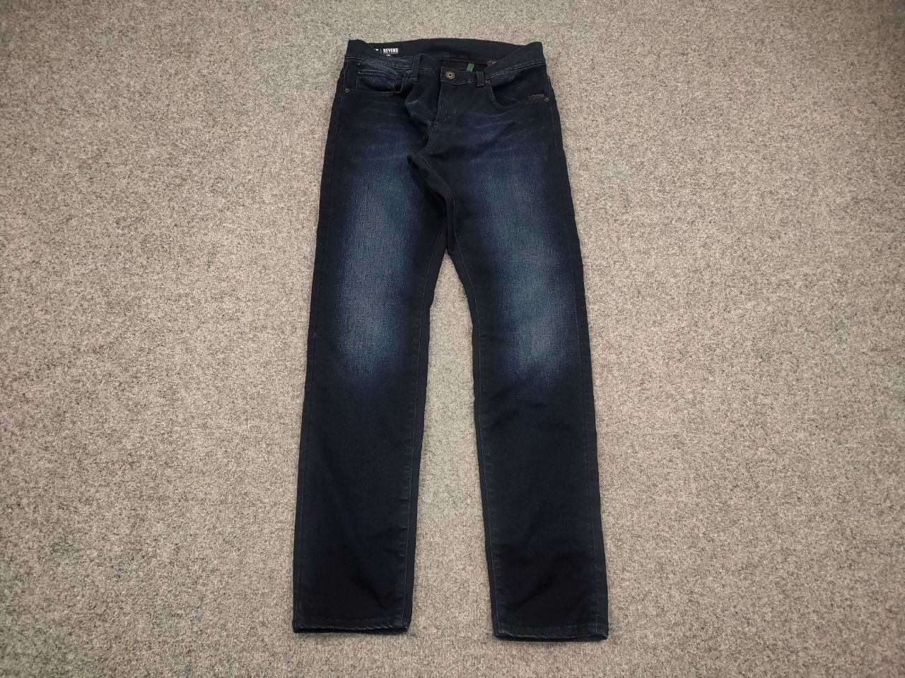 G-Star G Star Raw revend skinny Dakr Blue Gaded denim Jeans Size US 31 - 3 Thumbnail