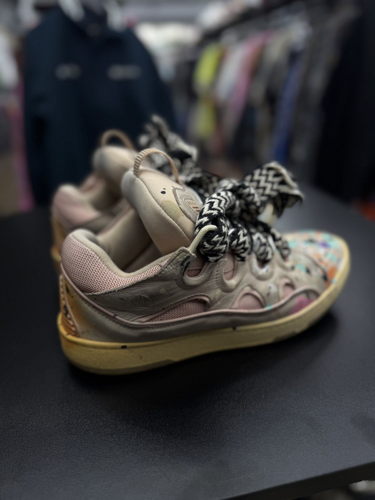 Gallery Dept. × Lanvin Gallery DEPT Lanvin Sneakers Pink Size 42EU/9US $1300 Size US 9 / EU 42 - 3 Thumbnail