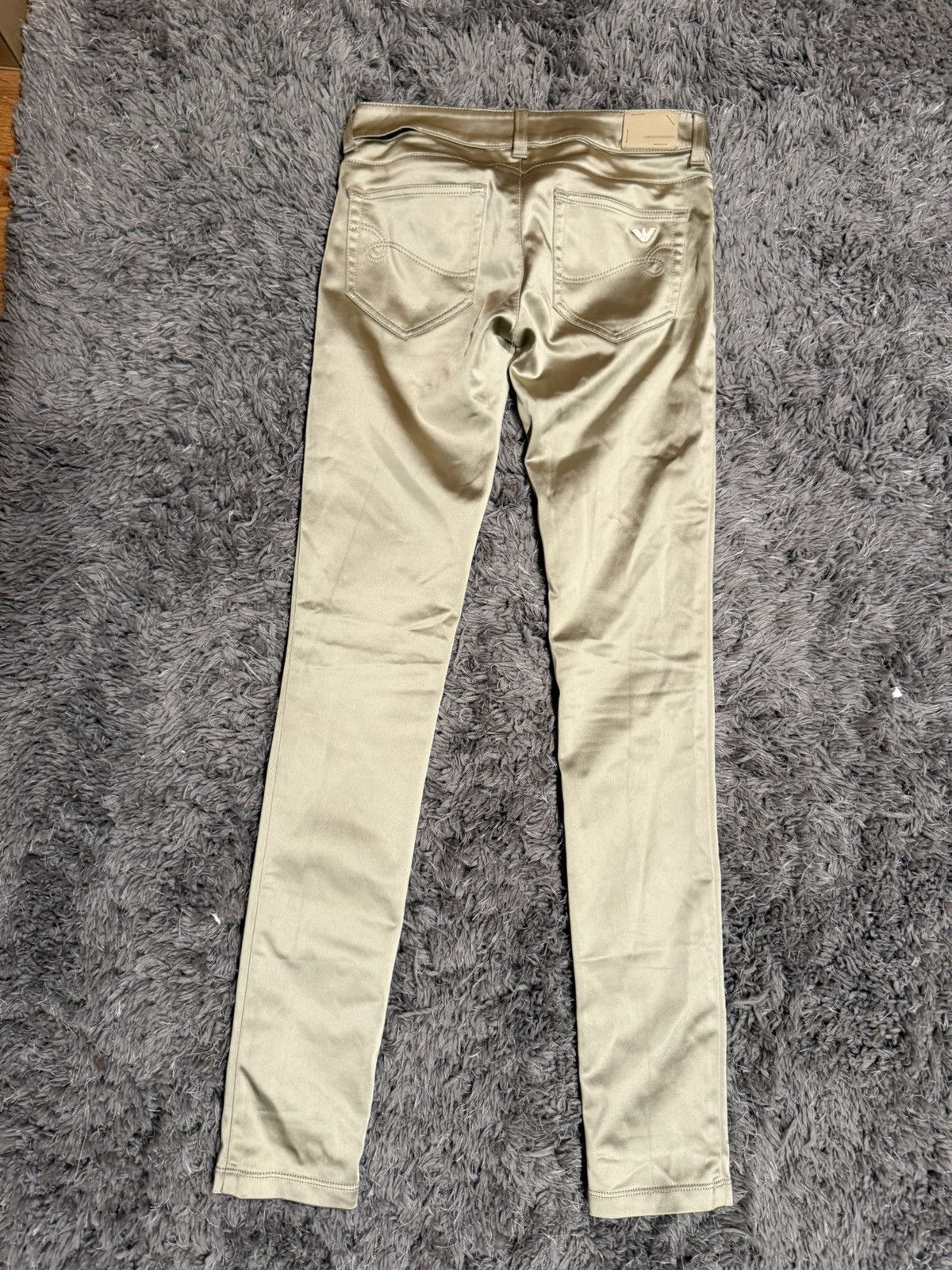 Emporio Armani Gold Emporio Armani Skinny Pants Size 26" / US 2 / IT 38 - 2 Thumbnail