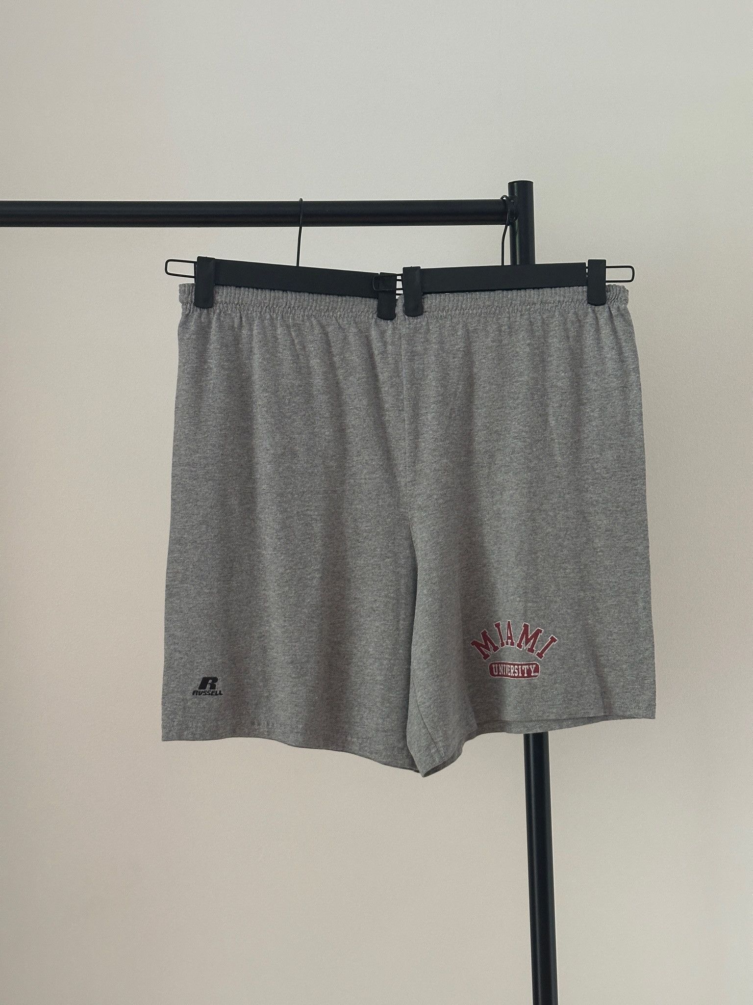 Russell Athletic × Vintage Vintage Russell Athletic 'Miami University' Shorts Size US 34 / EU 50 - 1 Thumbnail