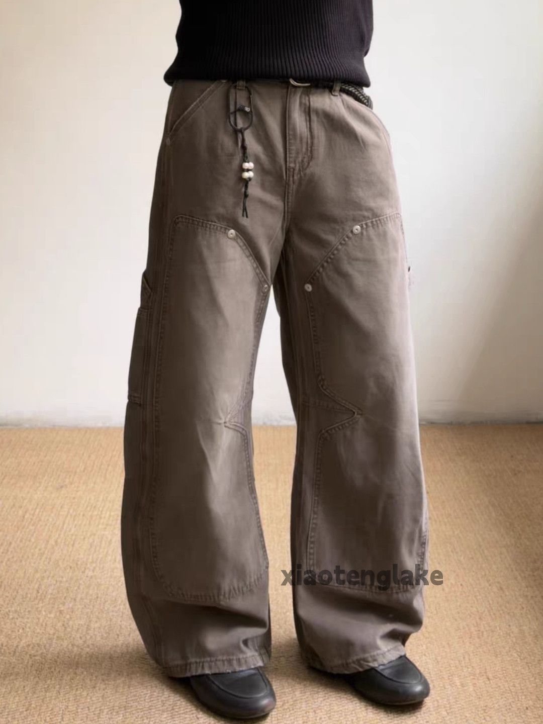 Vintage zx utility skate hiphop loose baggy carpenter cargo pants Size US 32 / EU 48 - 2 Thumbnail
