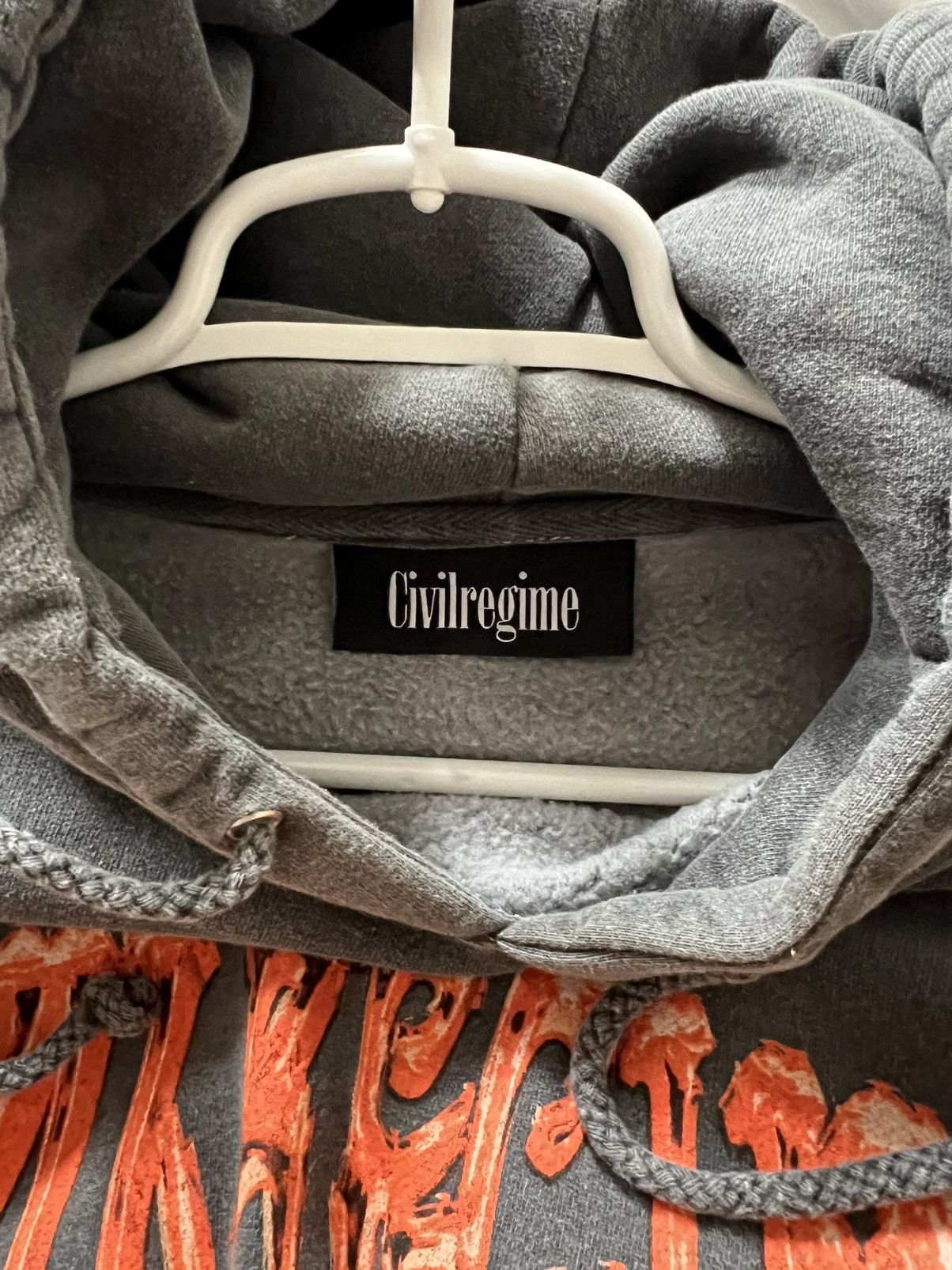 Civil Regime Civil Regime Chrome Wire Cozy Hoodie in Vintage Black Size US M / EU 48-50 / 2 - 5 Thumbnail
