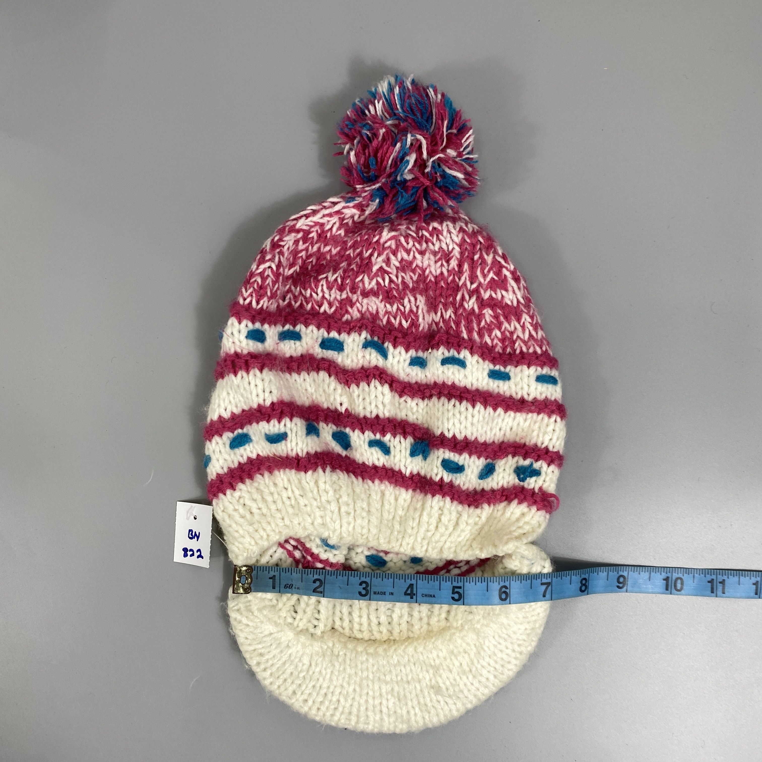 Japanese Brand Beanie Cap Hats Pom Pom -BN822 Size ONE SIZE - 7 Thumbnail