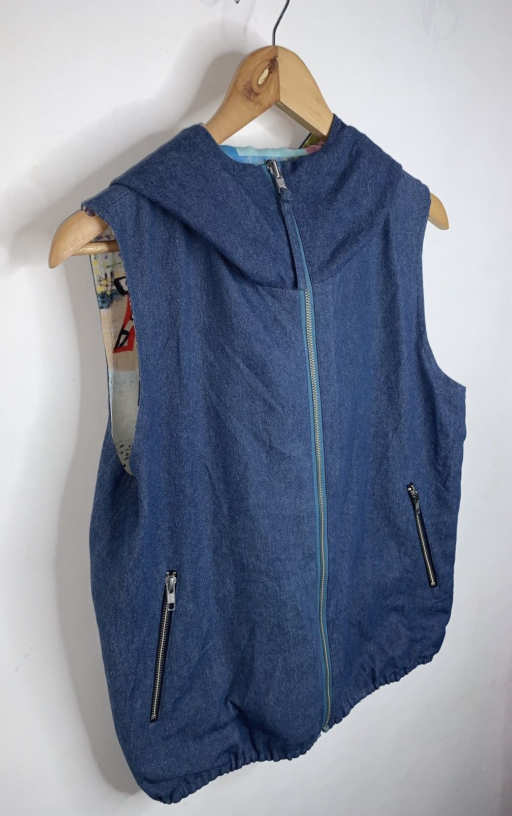 Tsumori Chisato Tsumori Chisato Reversible Vest With Hood Size XS / US 0-2 / IT 36-38 - 9 Thumbnail
