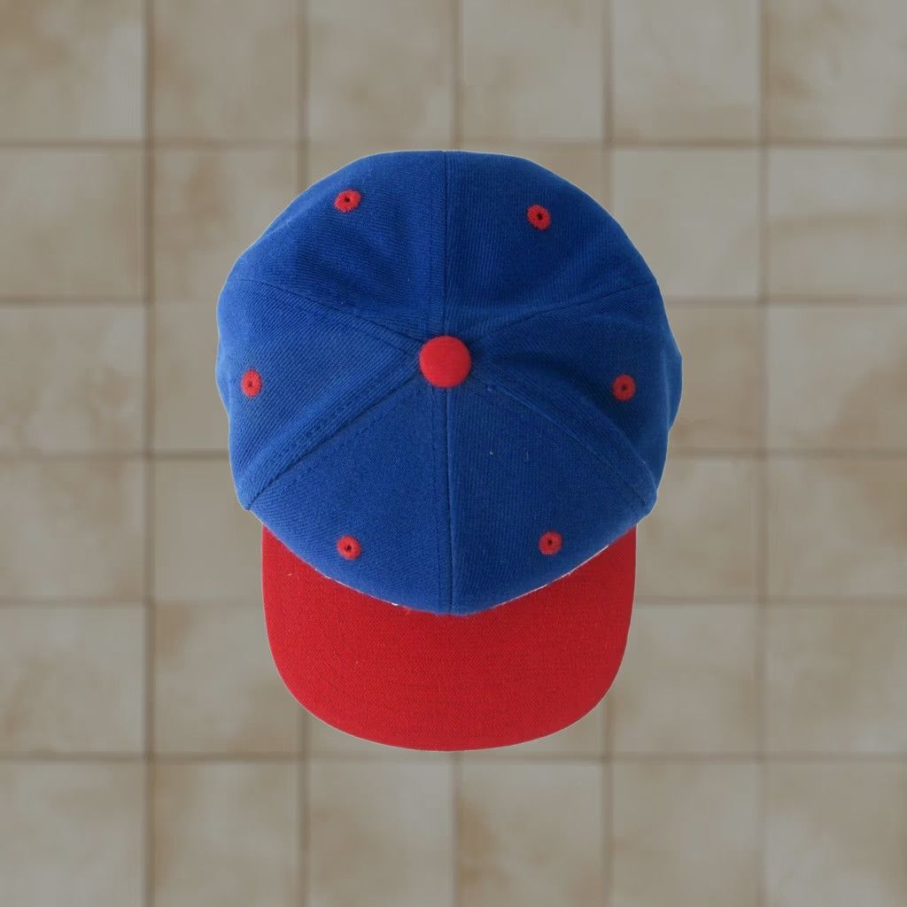 American Needle American Needle Montreal Expos Snapback Hat Baseball Cap Wool Blend Blue Solid Adjustable Medium Width Mens Size ONE SIZE - 1 Thumbnail