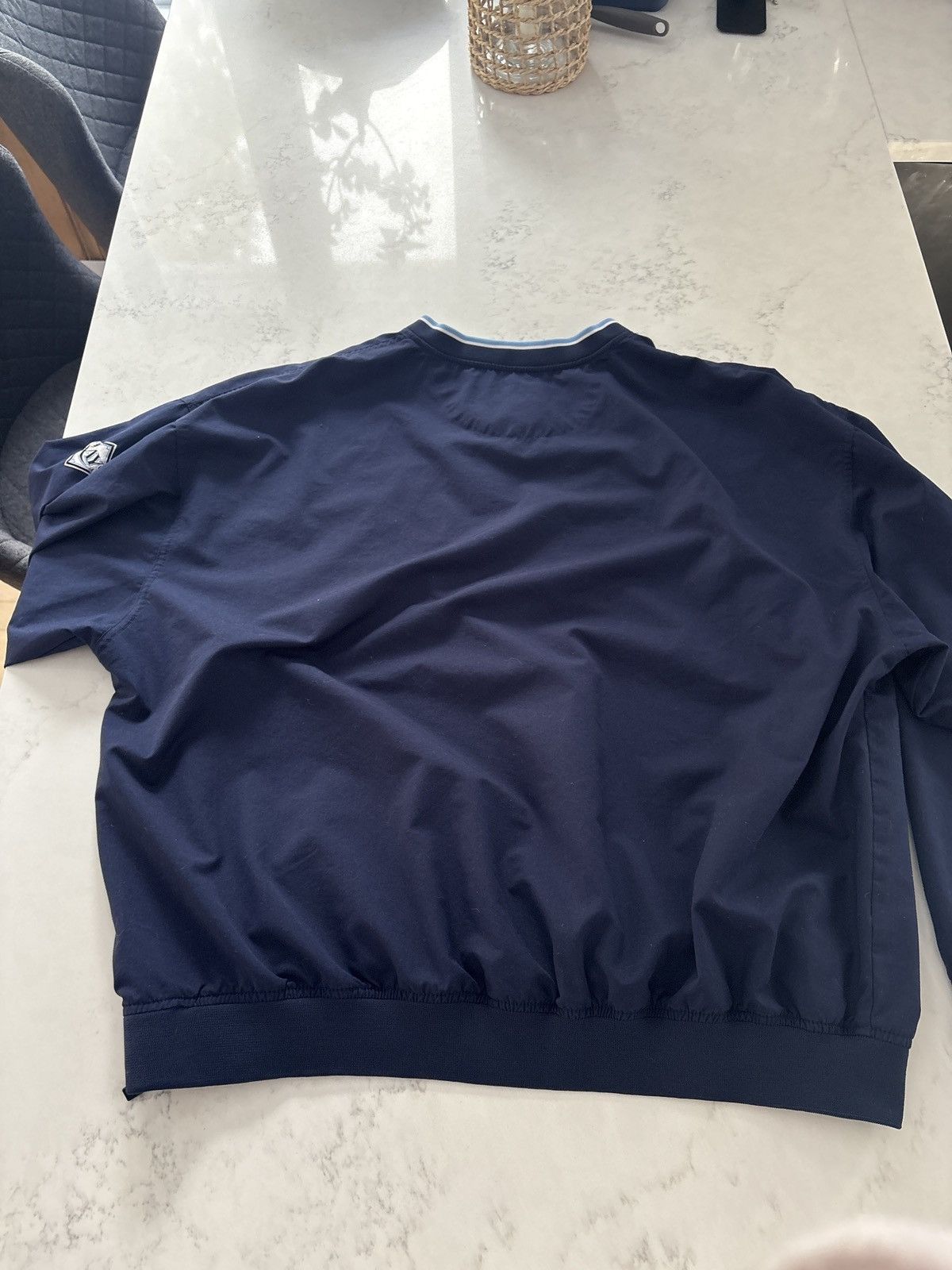 Nike Nike Tampa Bay Rays Pullover Windbreaker (Navy) Size US XXL / EU 58 / 5 - 3 Thumbnail