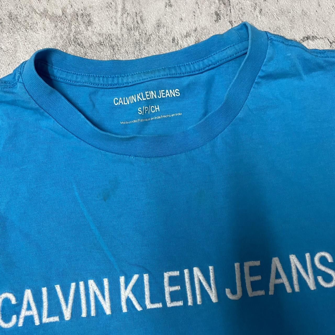 Calvin Klein Calvin Klein blue T-shirt Boxy Size US S / EU 44-46 / 1 - 3 Thumbnail